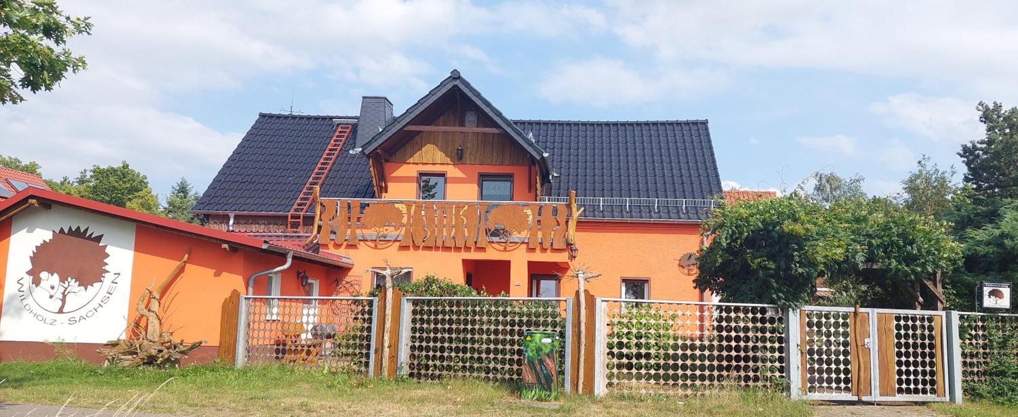 Wildholz Sachsen Apartment Weidenhain Bagian luar foto