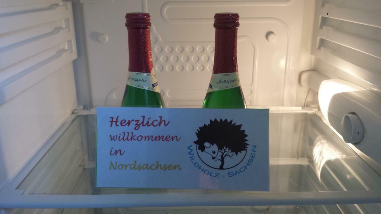 Wildholz Sachsen Apartment Weidenhain Bagian luar foto
